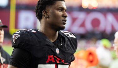 Falcons Rookie DE James Pearce Jr Arrested On Domestic Violence Charges