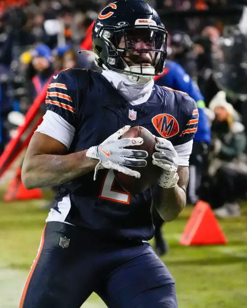 Chicago Bears wide receiver DJ Moore