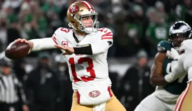 49ers urged to address pass-catcher question to help Brock Purdy image