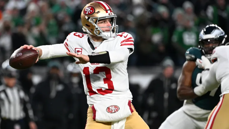 49ers urged to address pass-catcher question to help Brock Purdy image