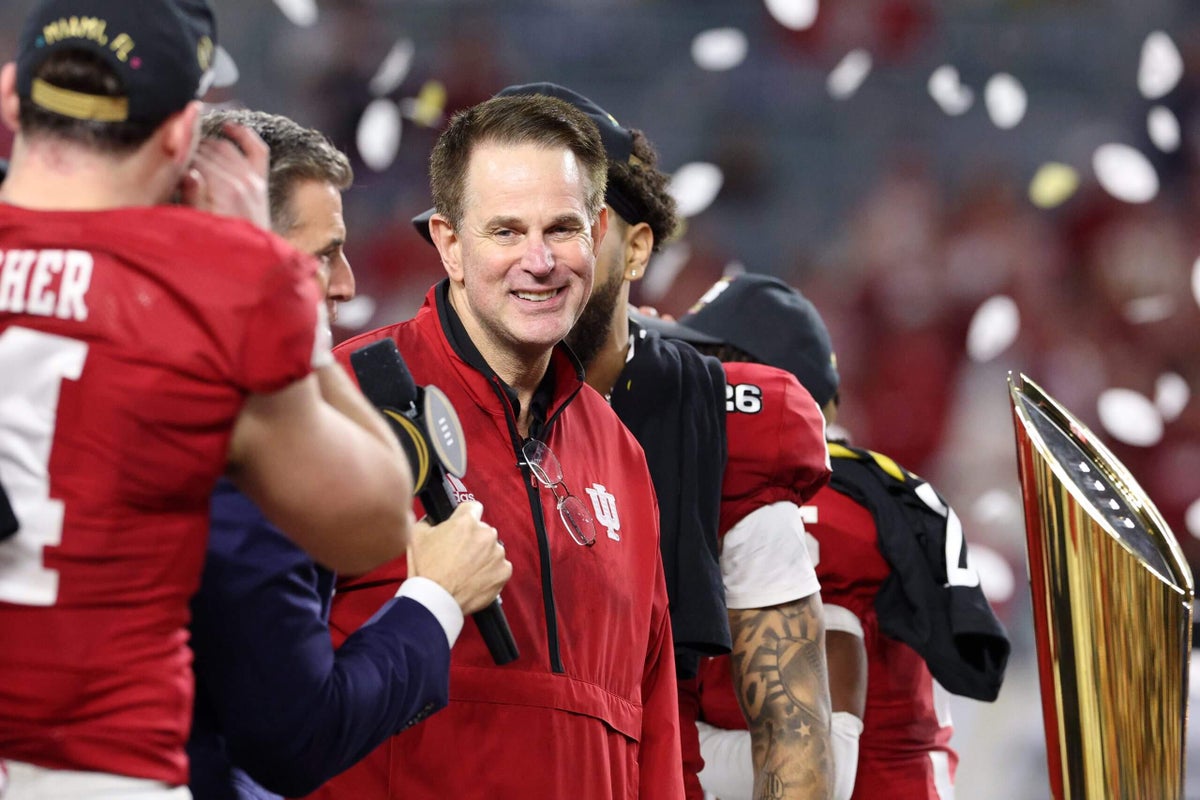Indiana bumps Curt Cignetti’s salary to $13.2 million after winning national title: Source