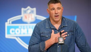 What Mike Vrabel told us about the Patriots’ offseason plans at the NFL combine