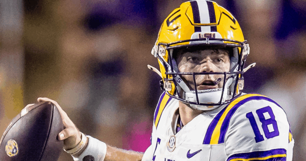 LSU QB Garrett Nussmeier