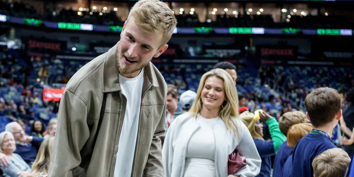 Saints QB Tyler Shough announces birth of son one day after Mardi Gras