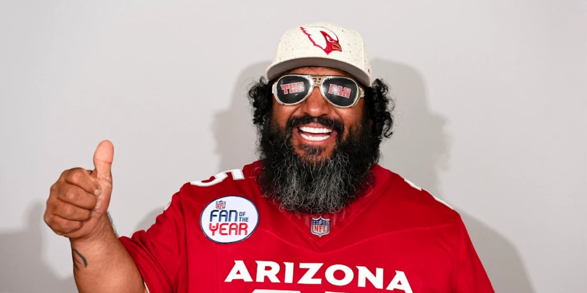 Arizona Cardinals super fan among top 5 finalists for NFL Fan of the Year