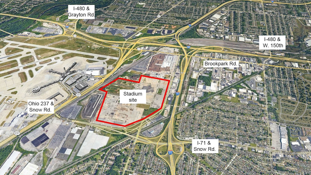 Browns Brook Park stadium site, traffic