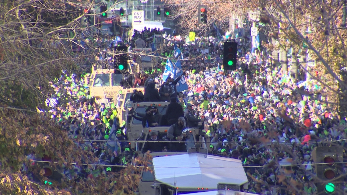 Then and now: Seattle celebrates its second Super Bowl championship 12 years later