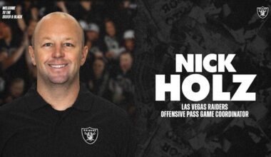 Raiders name Nick Holz Offensive Passing Game Coordinator