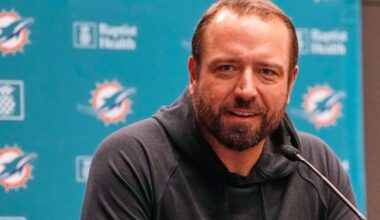 Vikings hire former Dolphins offensive coordinator Frank Smith as assistant head coach