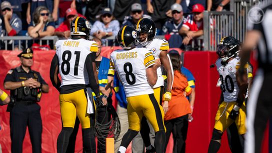 Steelers Calvin Austin III Aaron Rodgers Jonnu Smith Jaylen Warren