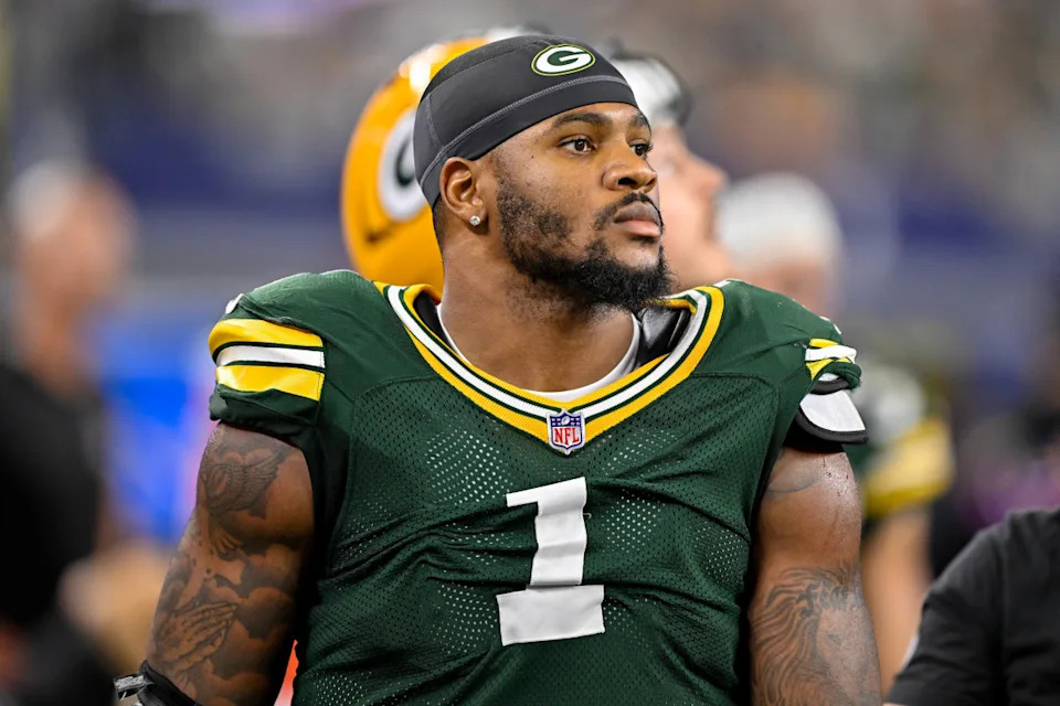 Green Bay Packers defensive end Micah Parsons.Jerome Miron-Imagn Images