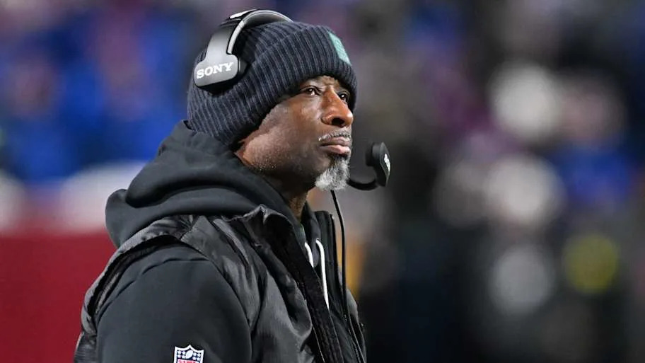 New York Jets head coach Aaron Glenn