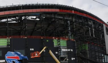 Buffalo Bills’ new stadium construction paused due to graffiti vandalism