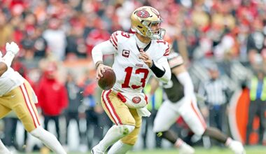 Where 49ers QB Brock Purdy landed in PFF's top 101 players of 2025