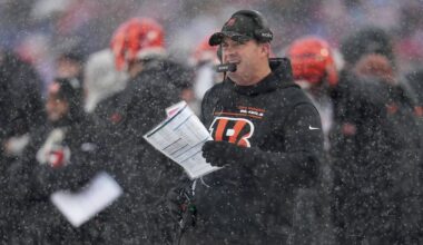 Bengals finalize coaching staff with WR coach hiring