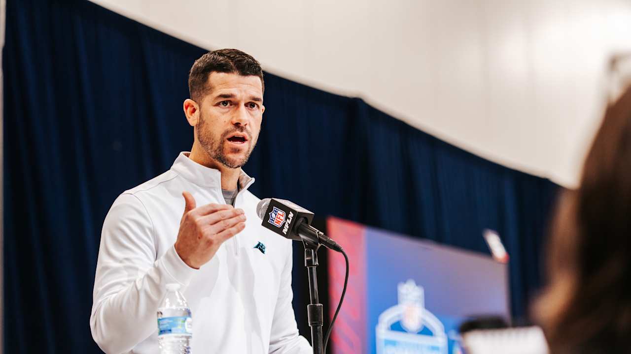 Important dates and times to know for the Panthers at the 2026 NFL Combine