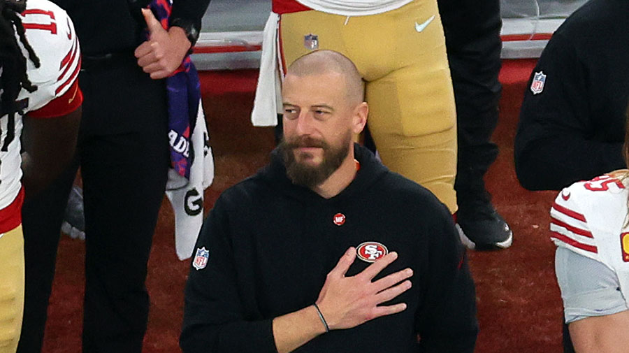 Seattle Seahawks OC Brian Fleury offensive coordinator...