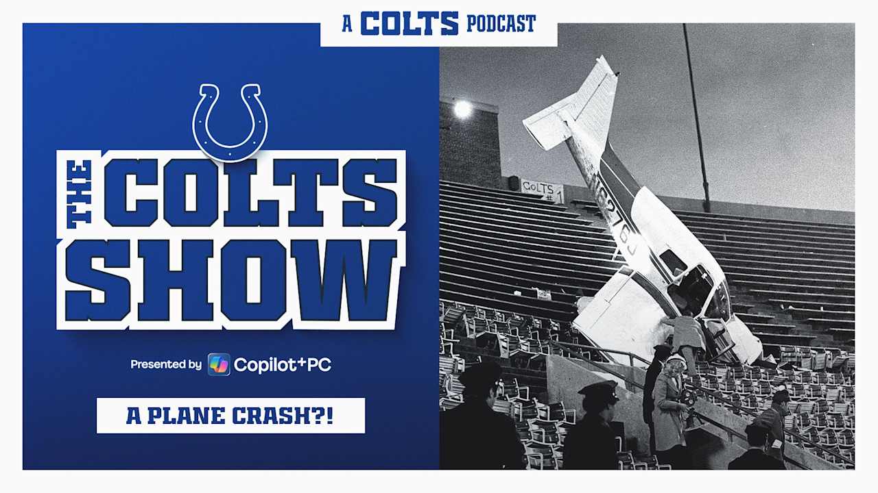 The time a PLANE CRASHED into the Colts' stadium after a playoff game