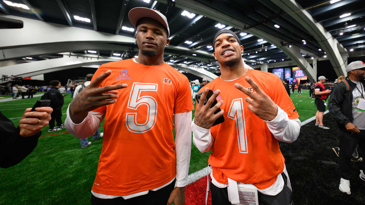 Chad Johnson, Godfather of Gab, Predicts Success For Bengals' Newest Podcasters Ja'Marr Chase And Tee Higgins