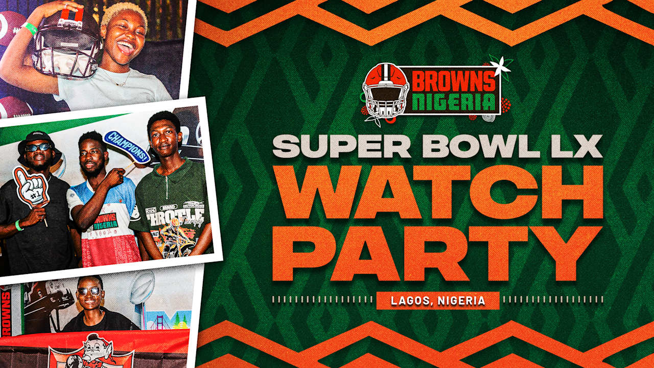 Browns Nigeria & NAFA host Super Bowl LX Watch Party in Lagos