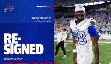 Buffalo Bills re-sign defensive back Sam Franklin Jr. to three-year deal