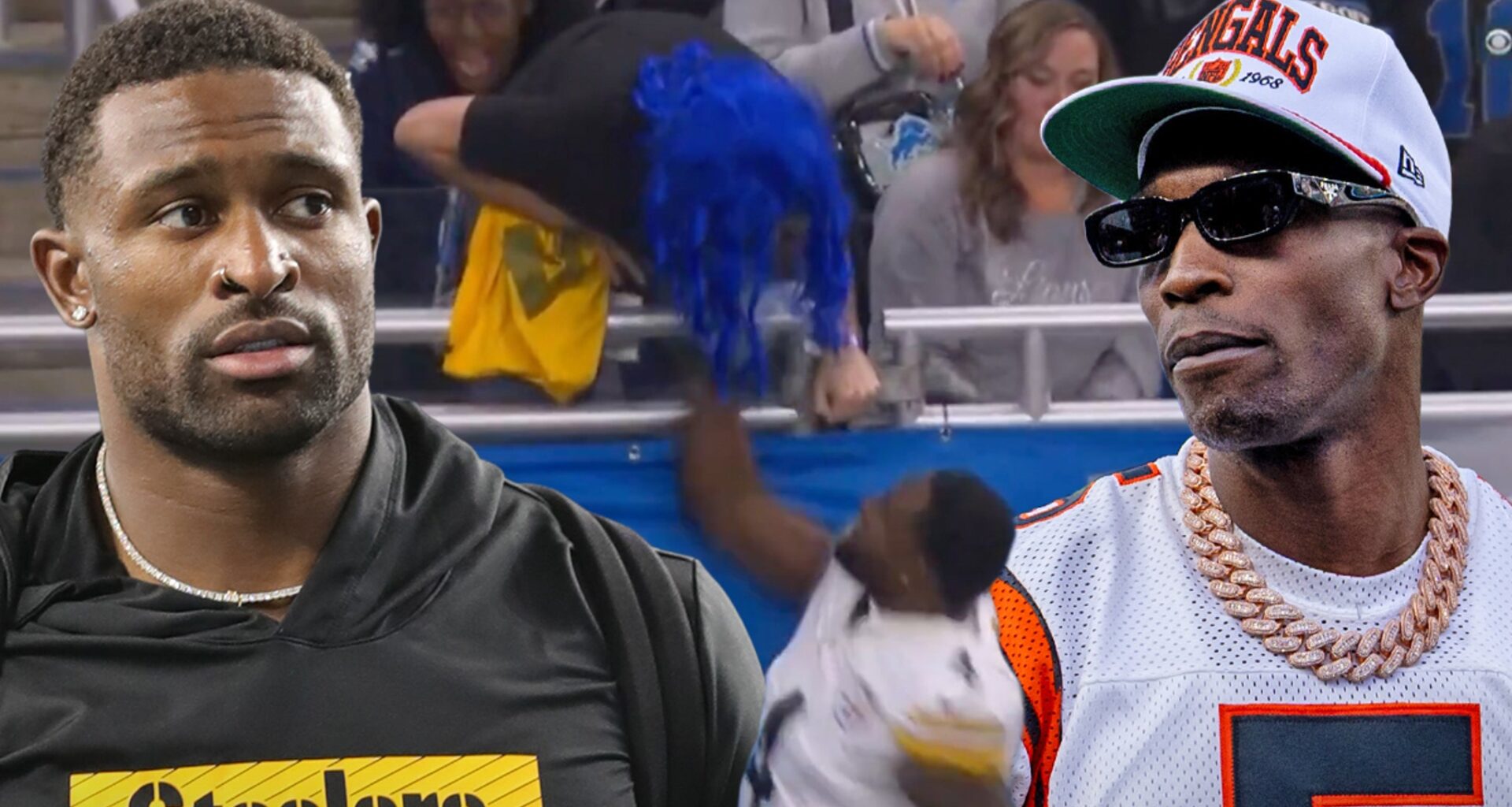 Lions Fan Sues DK Metcalf, Steelers For $100M Over Sideline Clash