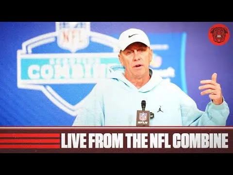 LIVE From The NFL Combine | Quarterbacks Situation in Cleveland | Hear from Monken and Berry
