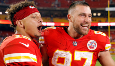 Travis Kelce may have to follow Patrick Mahomes' lead to play on in Kansas City following Andy Reid update