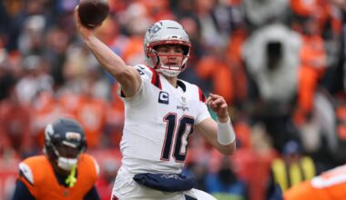 Patriots' Drake Maye insists he'll be 'just fine' for Super Bowl 2026