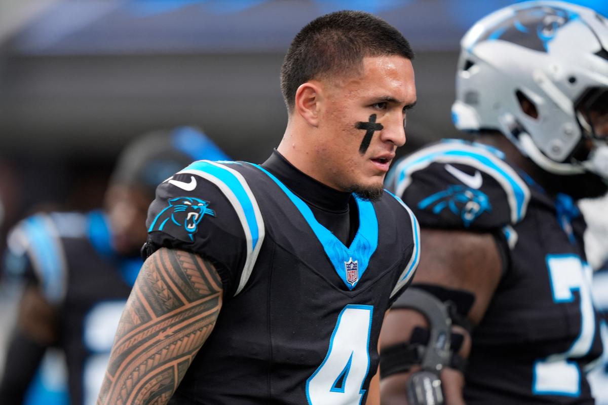 Panthers' Tetairoa McMillan apologizes for using N-word