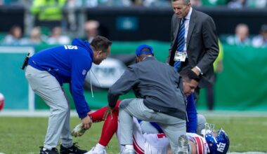 Cam Skattebo 'getting back into it' in Giants injury recovery