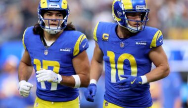 Puka Nacua, Cooper Kupp reunite for offseason workout