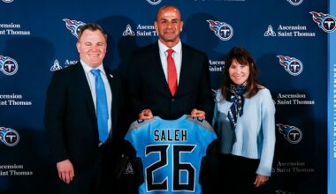 Robert Saleh Preaches Violence, Speed and Talking Sh*t as He's Introduced as New Titans Head Coach