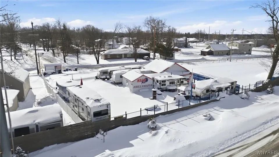 The investment property currently rents out the home and space for trailers to park during games. <span class="image-credit">(Realtor.com)</span>