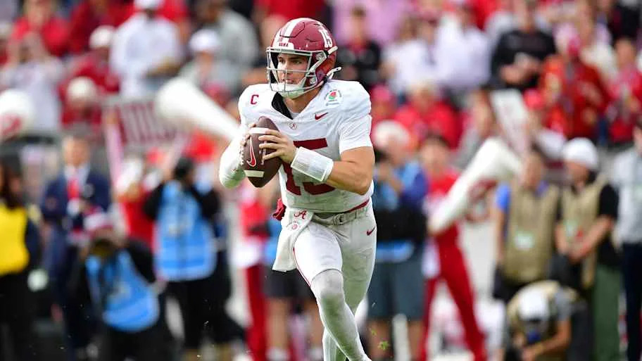 Alabama quarterback Ty Simpso