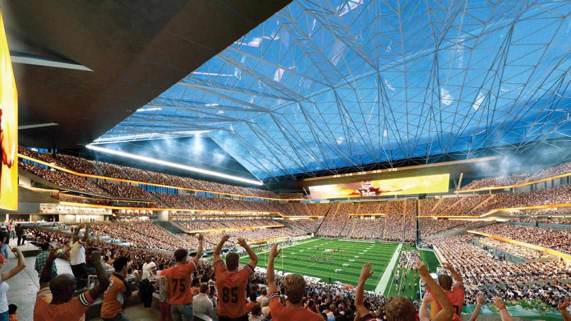 New renderings of Cleveland Browns stadium in Brook Park released as groundbreaking approaches