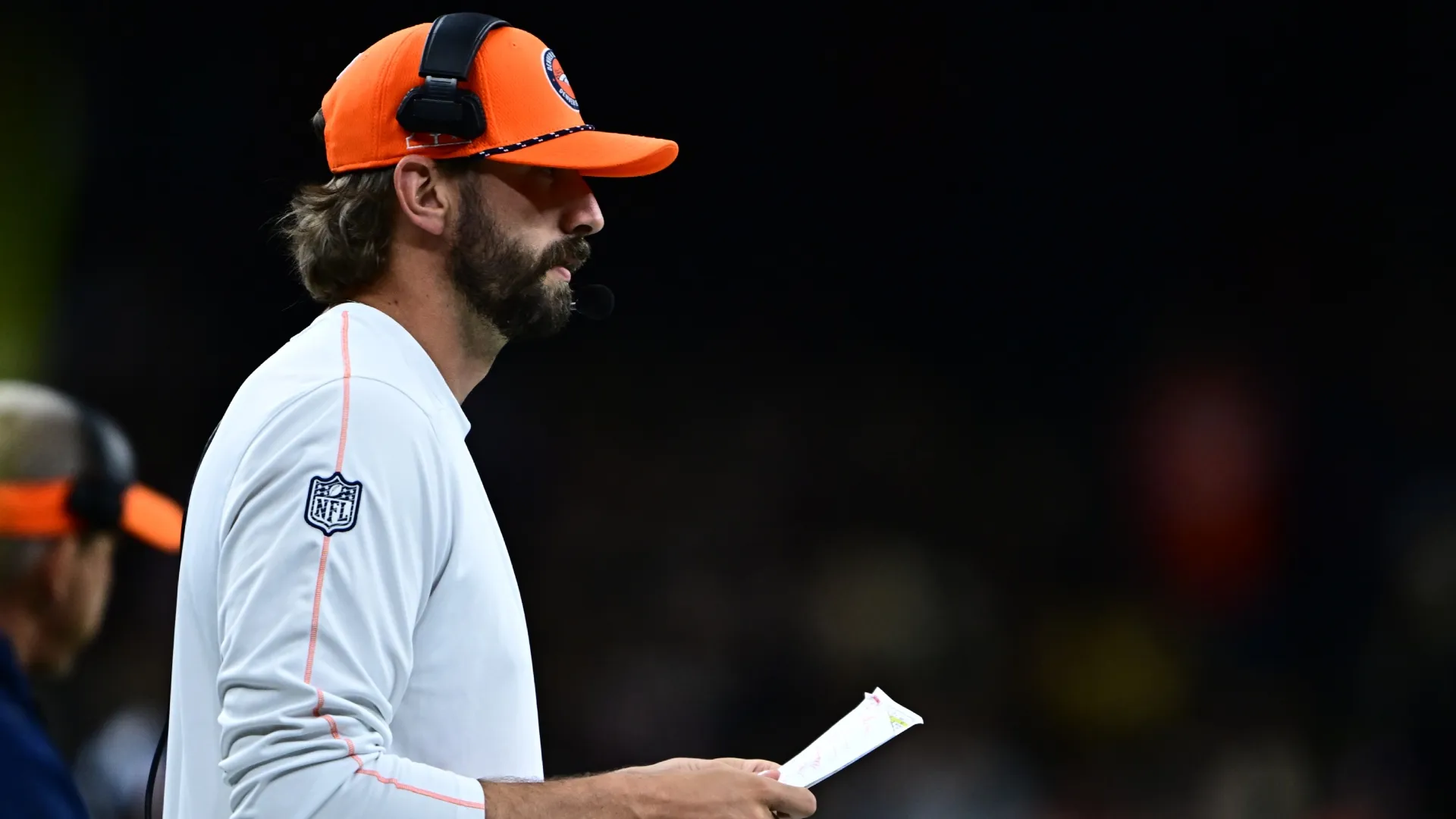 coach Davis Webb of the Denver Broncos