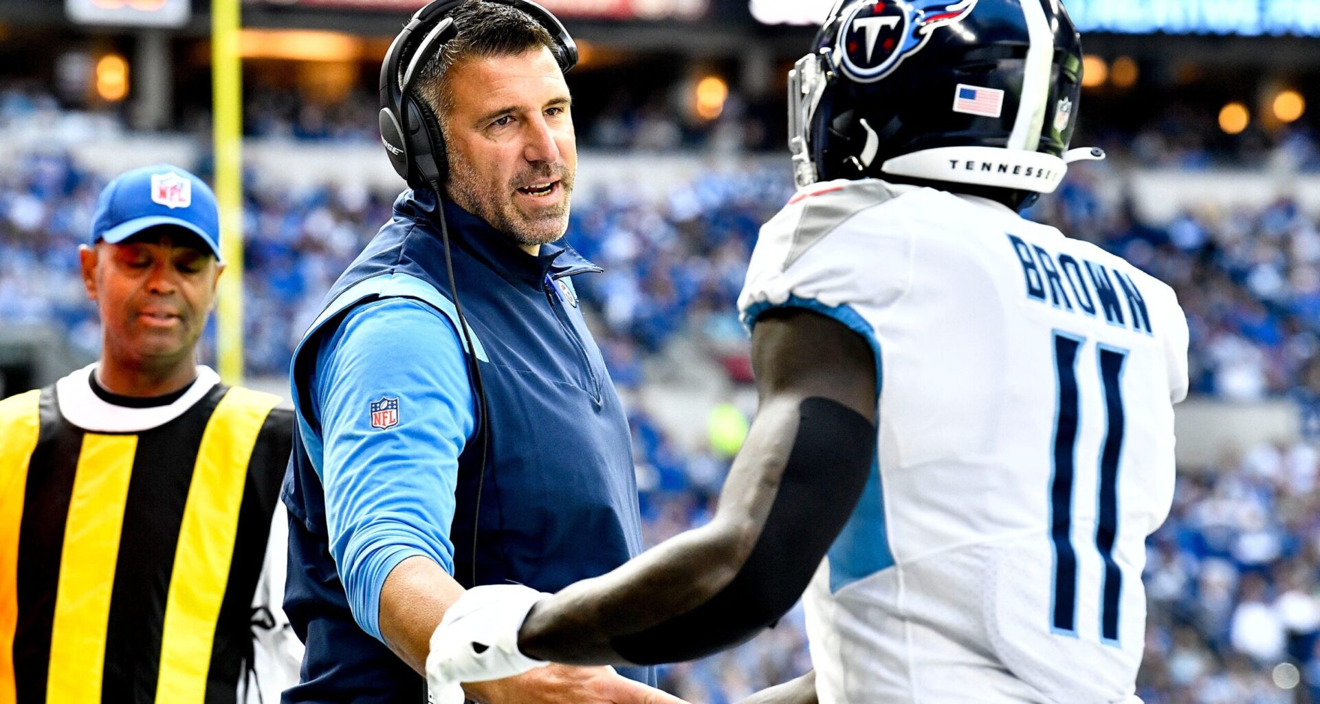 A.J. Brown tells the truth about Patriots head coach Mike Vrabel