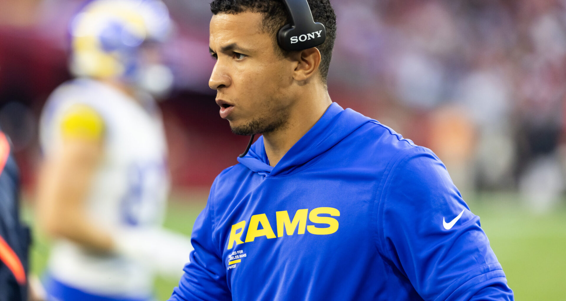 Rams fill OC vacancy internally in 'LA way' amid NFL offseason