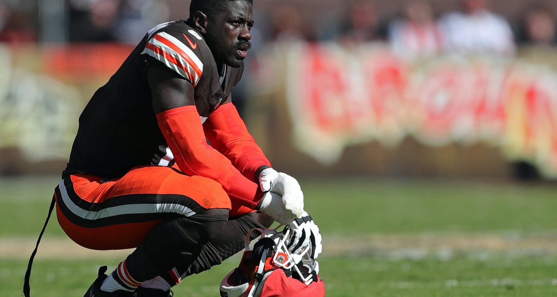 Browns once promising star defender career in doubt