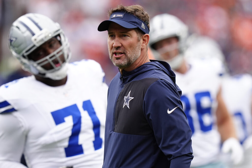 Dallas Cowboys head coach Brian Schottenheimer
