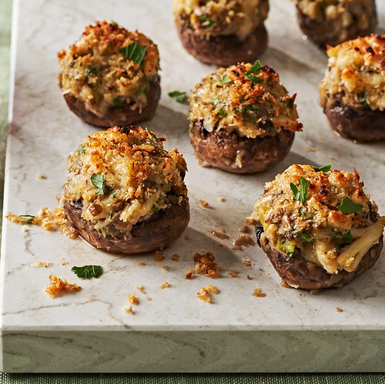 crab stuffed mushrooms