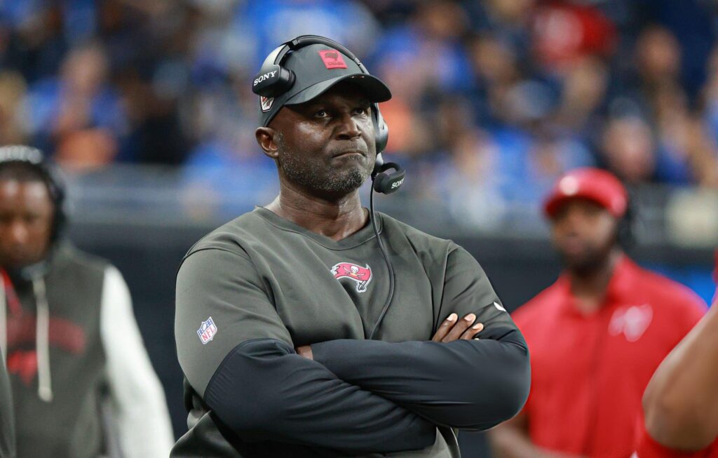 Buccaneers head coach Todd Bowles