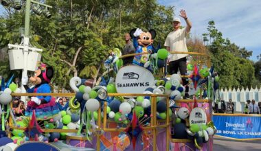 Super Bowl LX&nbsp;Champions Cavalcade at Disneyland