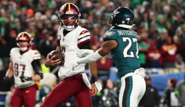Commanders QB Jayden Daniels embraces rival fanbase: 'I love Eagles fans'