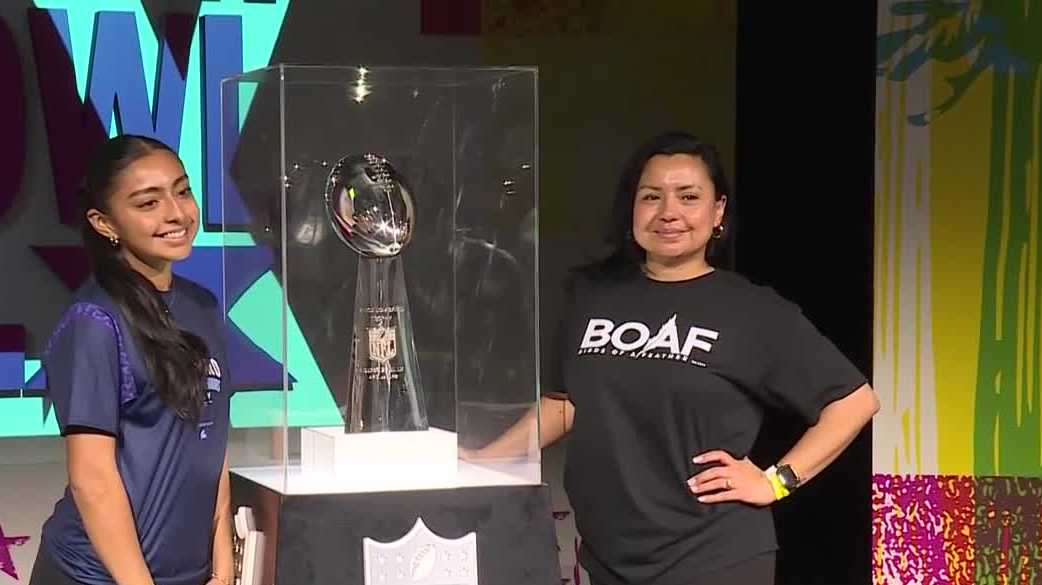 Flag football star honored at NFL Latino Youth event for Super Bowl LX