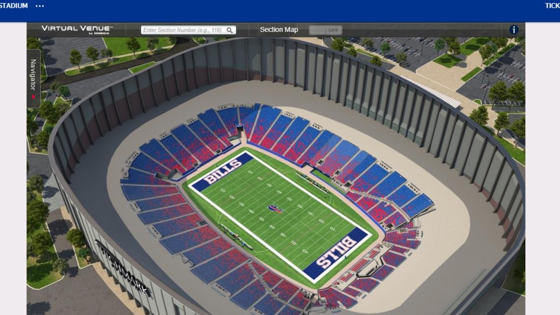 Get a virtual look at the Buffalo Bills new stadium