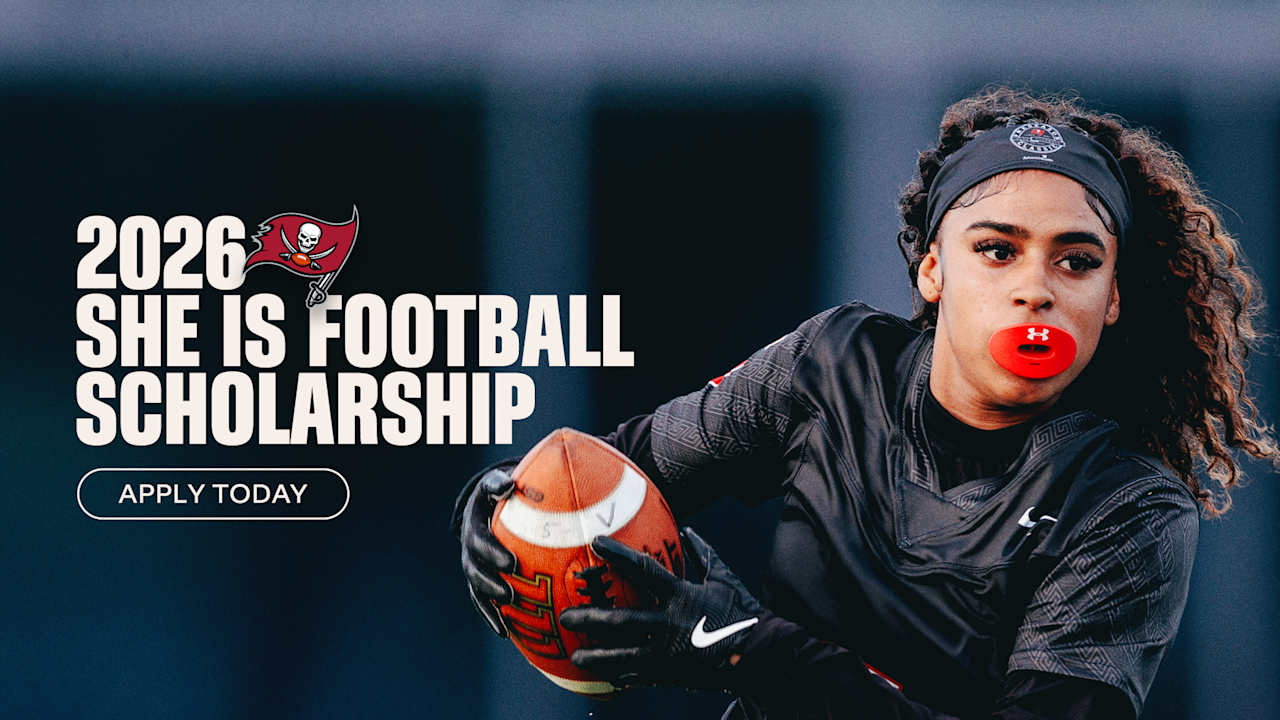 Applications Open for Seventh Annual Tampa Bay Buccaneers She is Football Scholarship