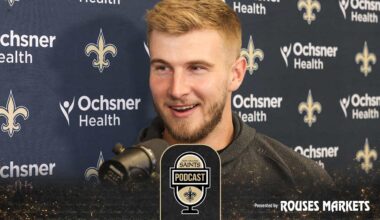 Tyler Shough talks Rookie of the Year, New Orleans