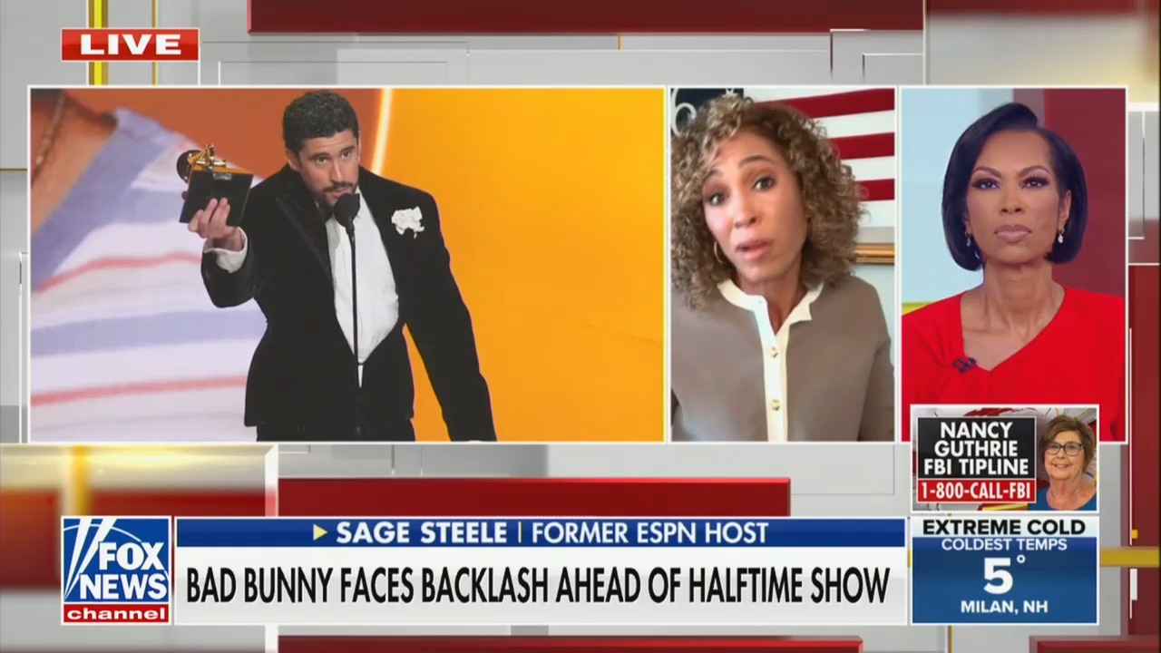 Harris Faulkner Issues On-Air Correction Over Bad Bunny